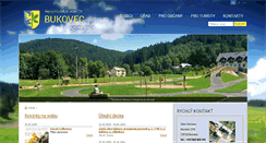 Desktop Screenshot of bukovec.cz
