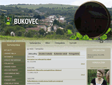 Tablet Screenshot of bukovec.eu